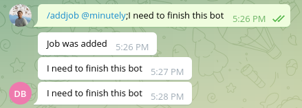 Addjob command
